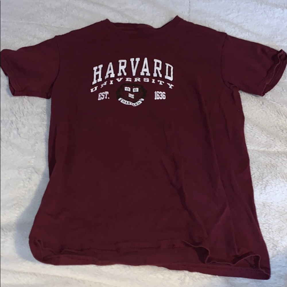 Maroon Harvard TShirt